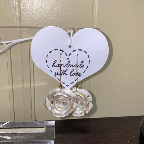 Handmade polymer clay earrings - Picture 1 of 1